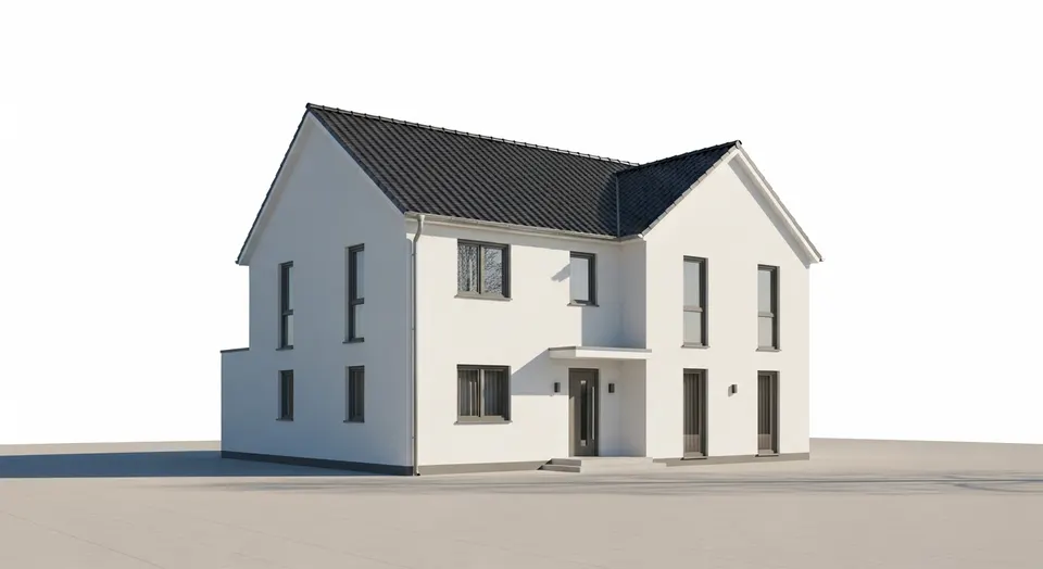 Fertighaus in Österreich im Konfigurator: Einfamilienhaus mit Satteldach samt Preiseinordnung