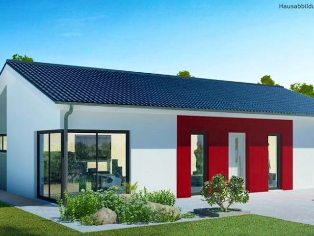 Bungalow BL 95 Variante M von Baudirekt Architektenhäuser – Fertighaus mit Preisangabe
